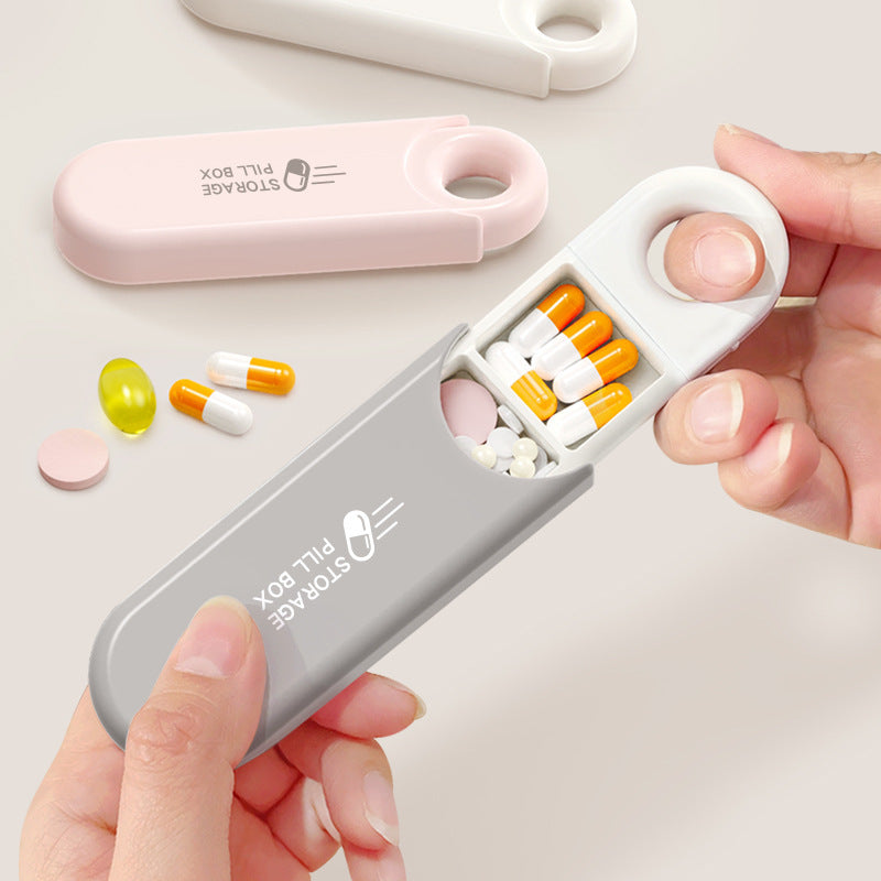 Portable Compartment Medicine Storage Box