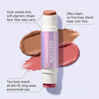 Portable contouring brush