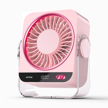 Portable Cooling Fan with Digital Display