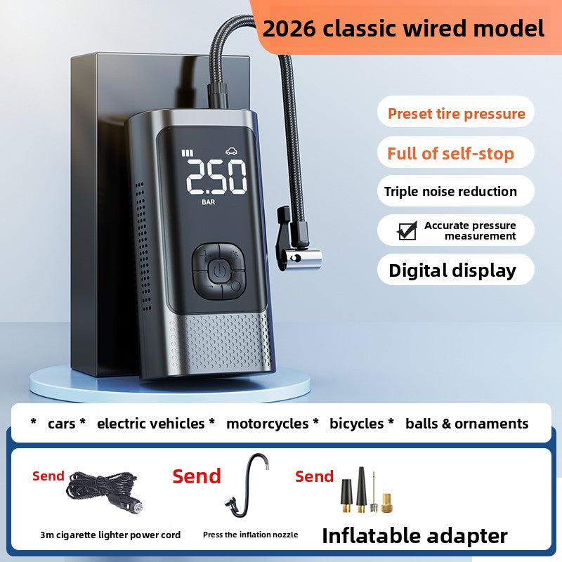Portable Cordless Air Pump for Car Tires