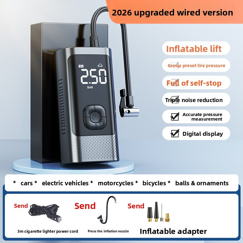 Portable Cordless Air Pump for Car Tires