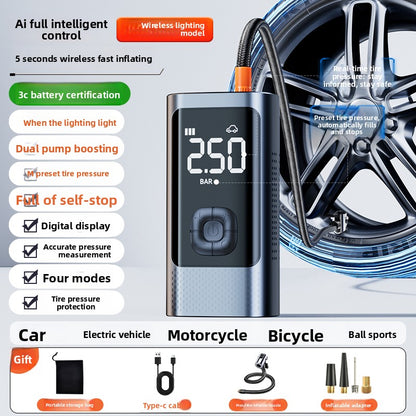 Portable Cordless Air Pump for Car Tires