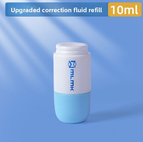 Portable Correction Fluid Pen with Box Opener