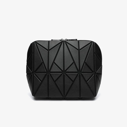 Portable Cosmetic Organizer Bag with Multiple Compartments