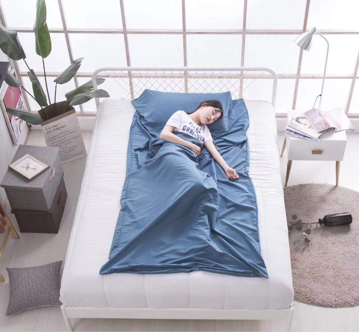 Portable Cotton Sleeping Bag Liner