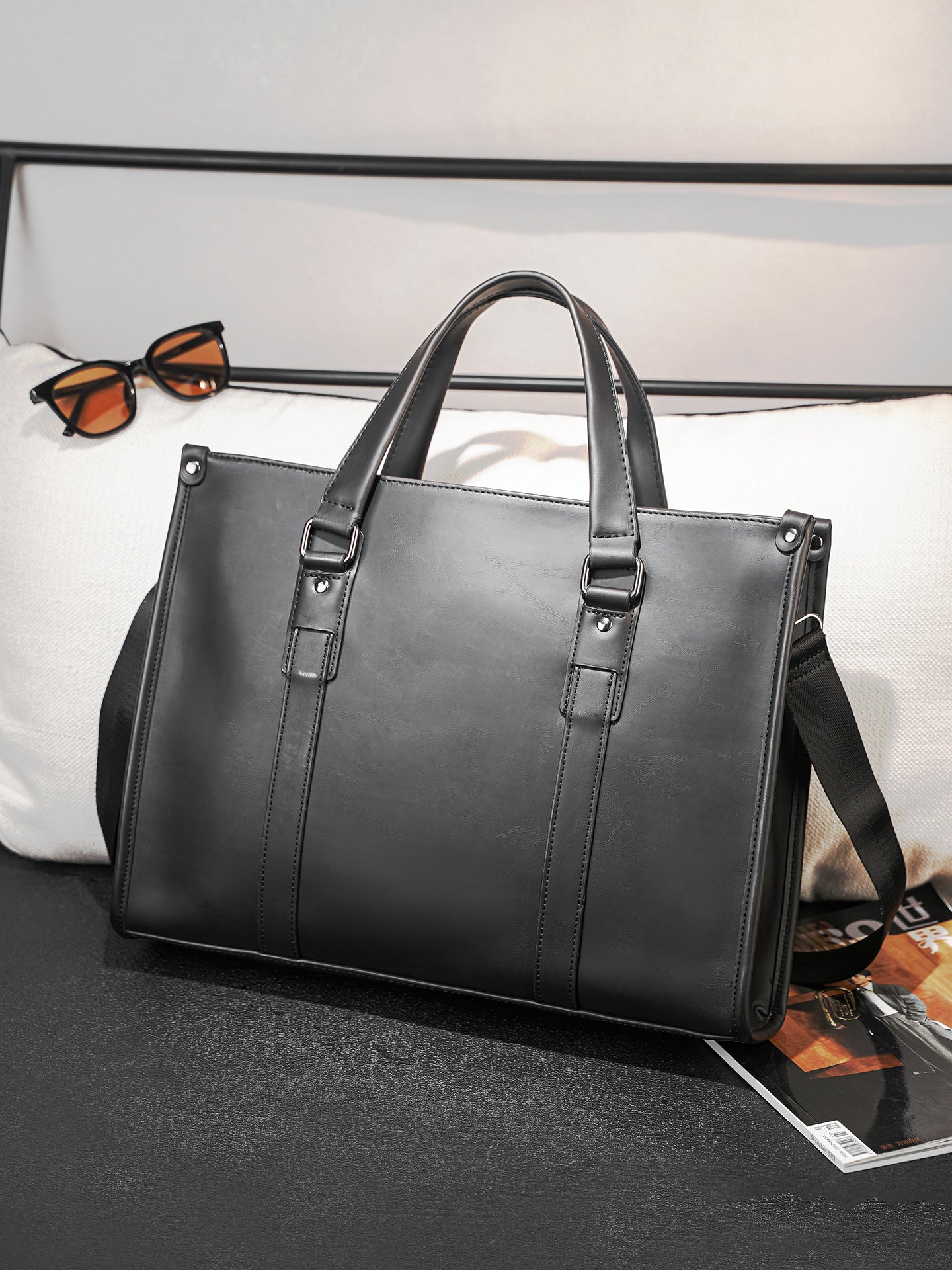 Portable crossbody bag