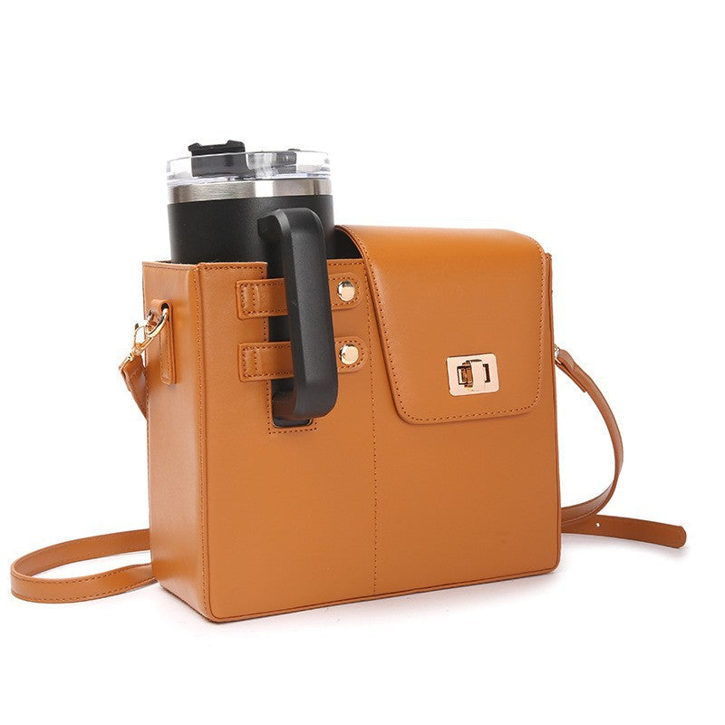 Portable Crossbody Bottle Bag