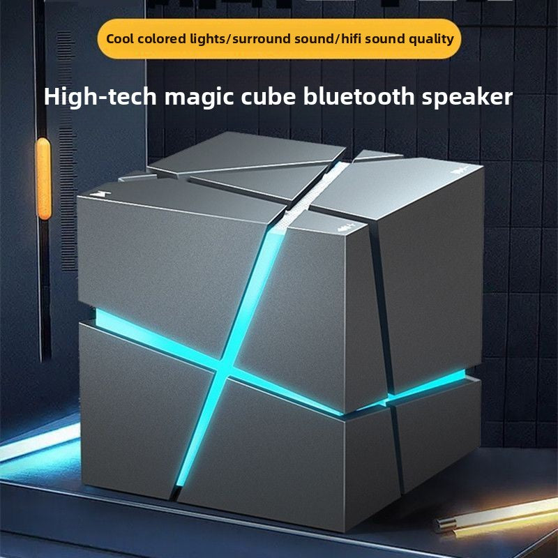 Portable Cube Bluetooth Speaker