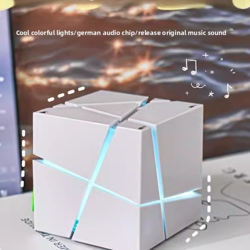 Portable Cube Bluetooth Speaker