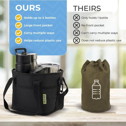 Portable Cup Storage Bag with Handle