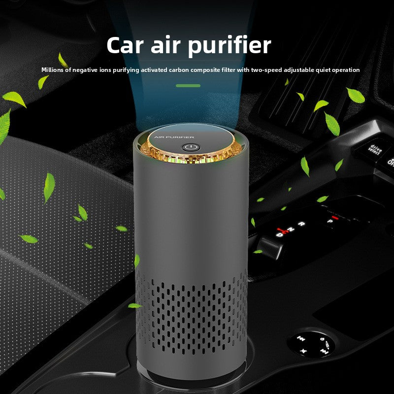 Portable Desktop Air Purifier with Negative Ion Technology