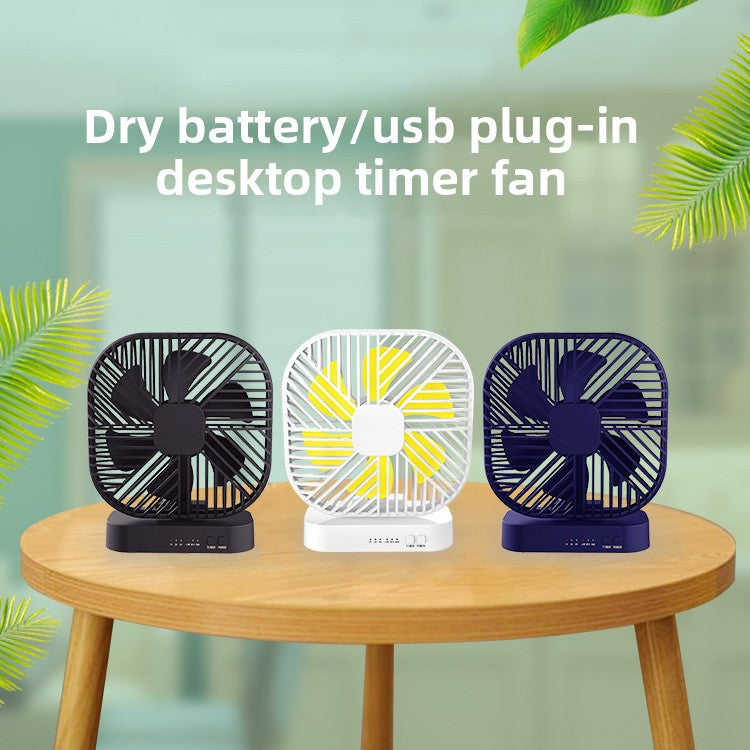 Portable Desktop Fan with Magnetic Base