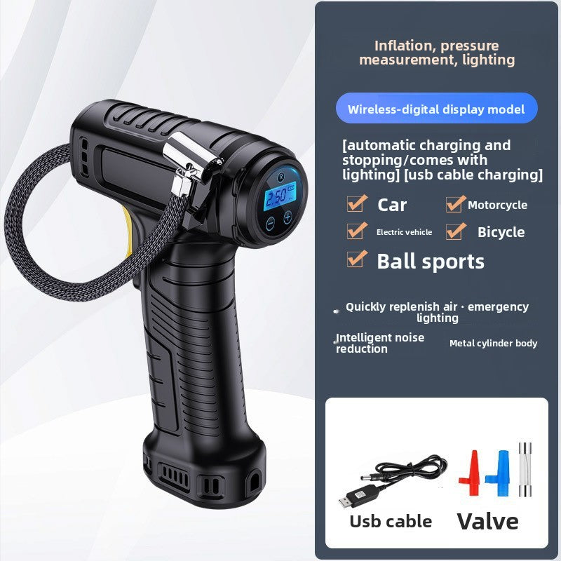Portable Digital Car Tire Inflator