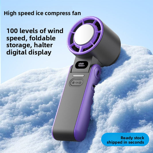 Portable Digital Display Cooling Fan