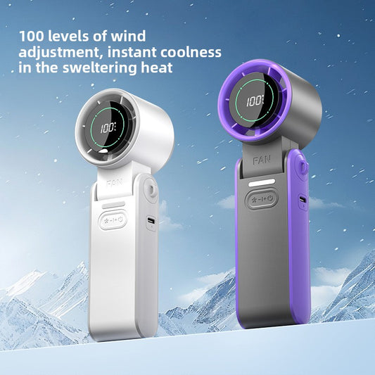 Portable Digital Display Cooling Fan