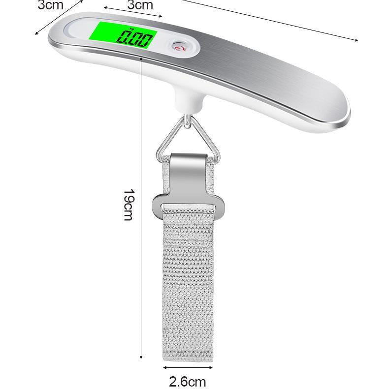 Portable Digital Hanging Scale 50kg Luggage Hook Weighing