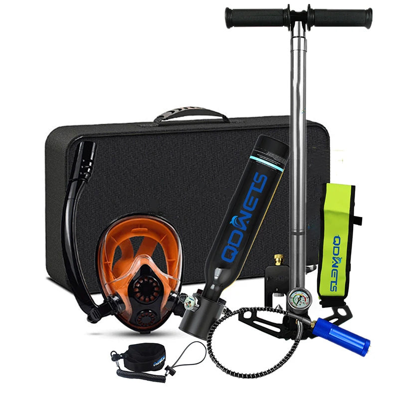 Portable Diving Breathing Set with Nose Guard
