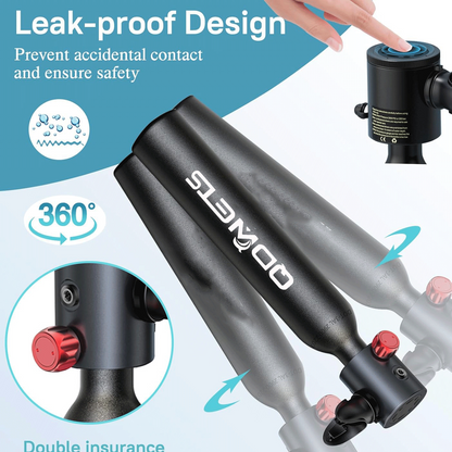 Portable Diving Breathing Set with Nose Guard
