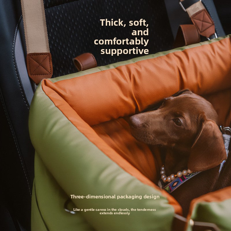 Portable Dog Car Bed Safety Seat Cushion