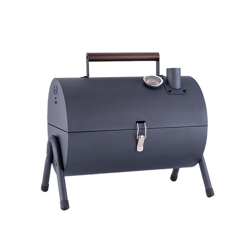 Portable Double-Layer Grill