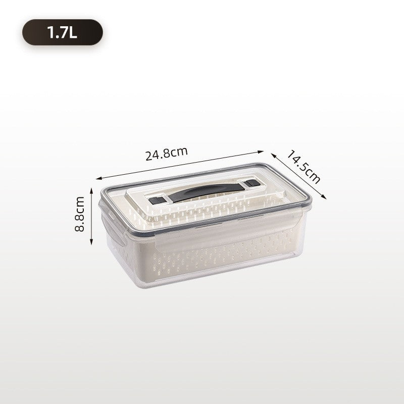 Portable Double Layer Picnic Food Storage Container
