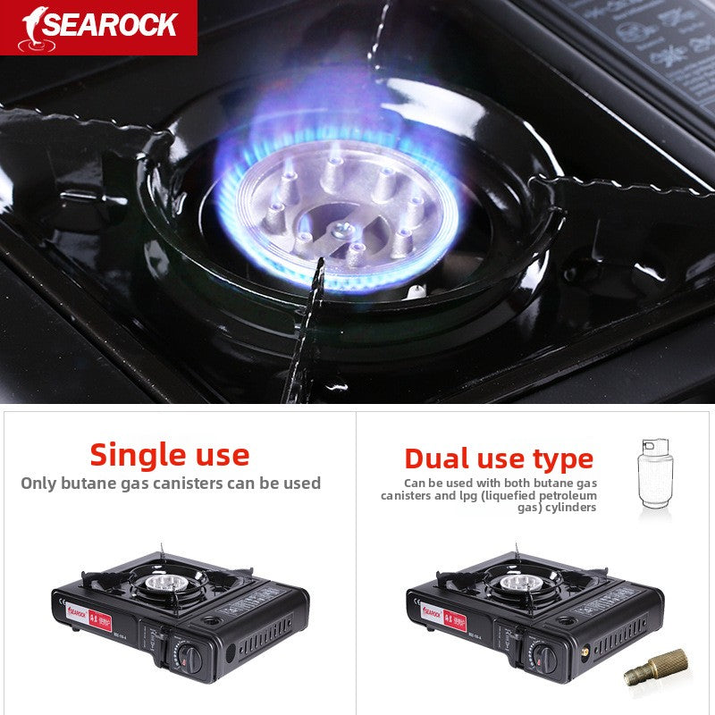 Portable Dual Fuel Camping Stove