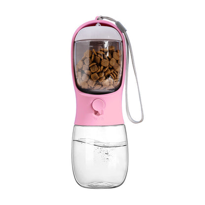 Portable Dual Function Pet Water and Food Cup