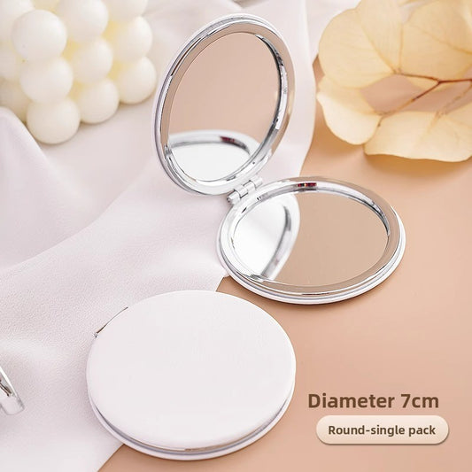 Portable Dual-Sided Folding Cosmetic Mirror