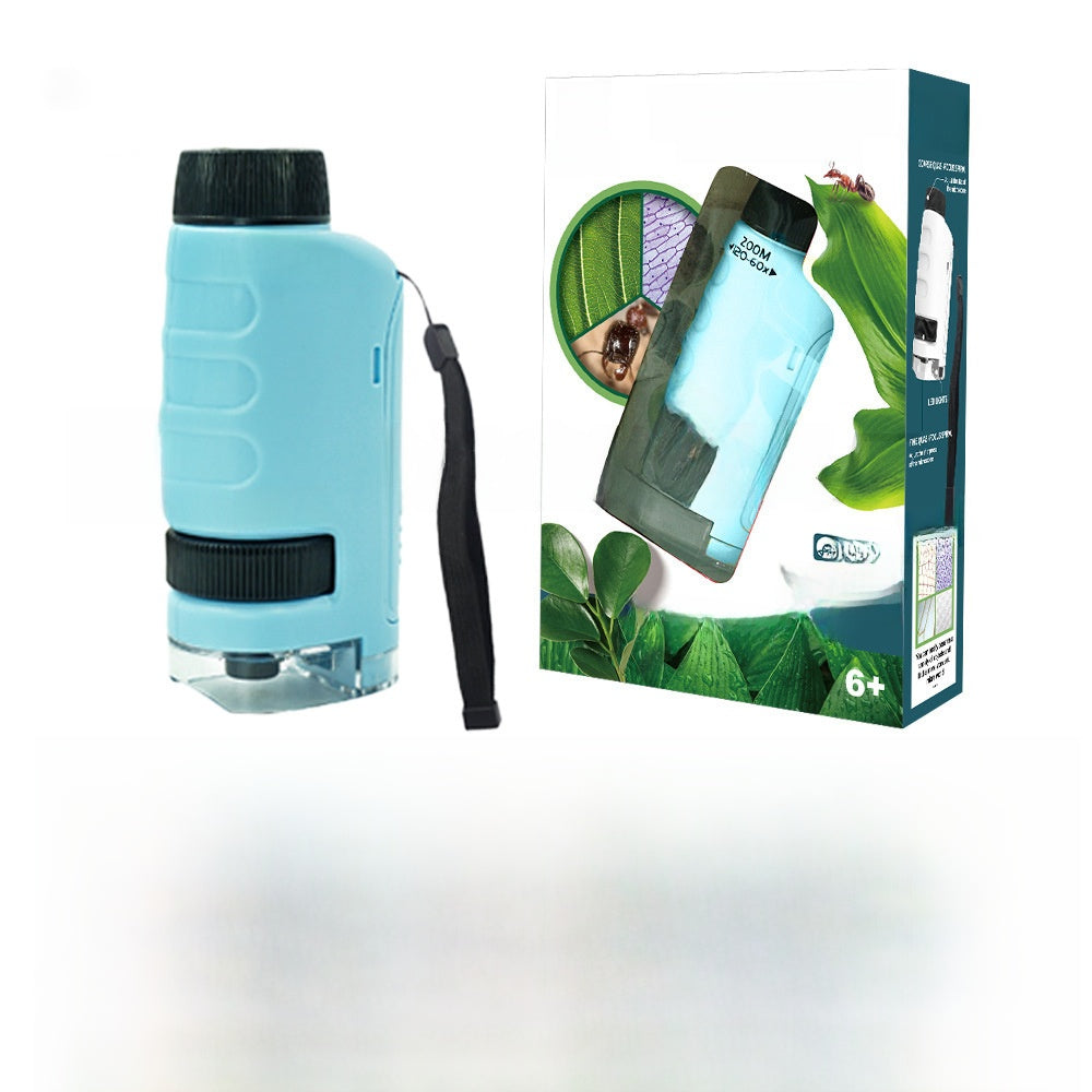 Portable Educational Microscope Kit for Science Exploration