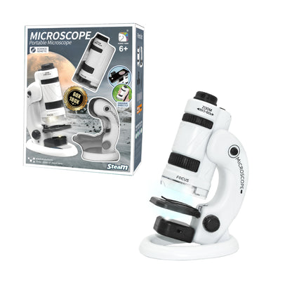 Portable Educational Microscope Kit for Science Exploration