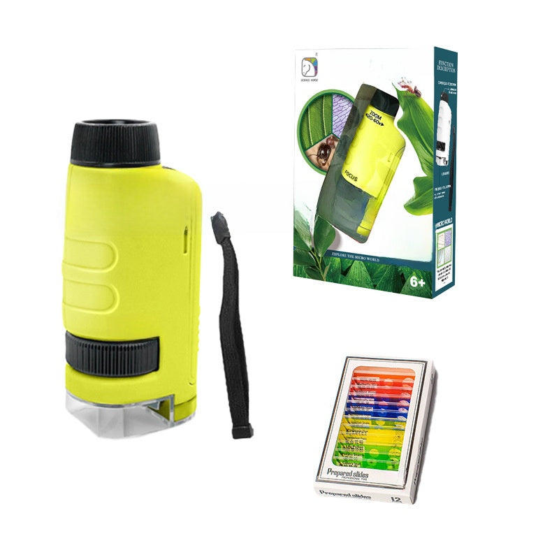 Portable Educational Microscope Kit for Science Exploration