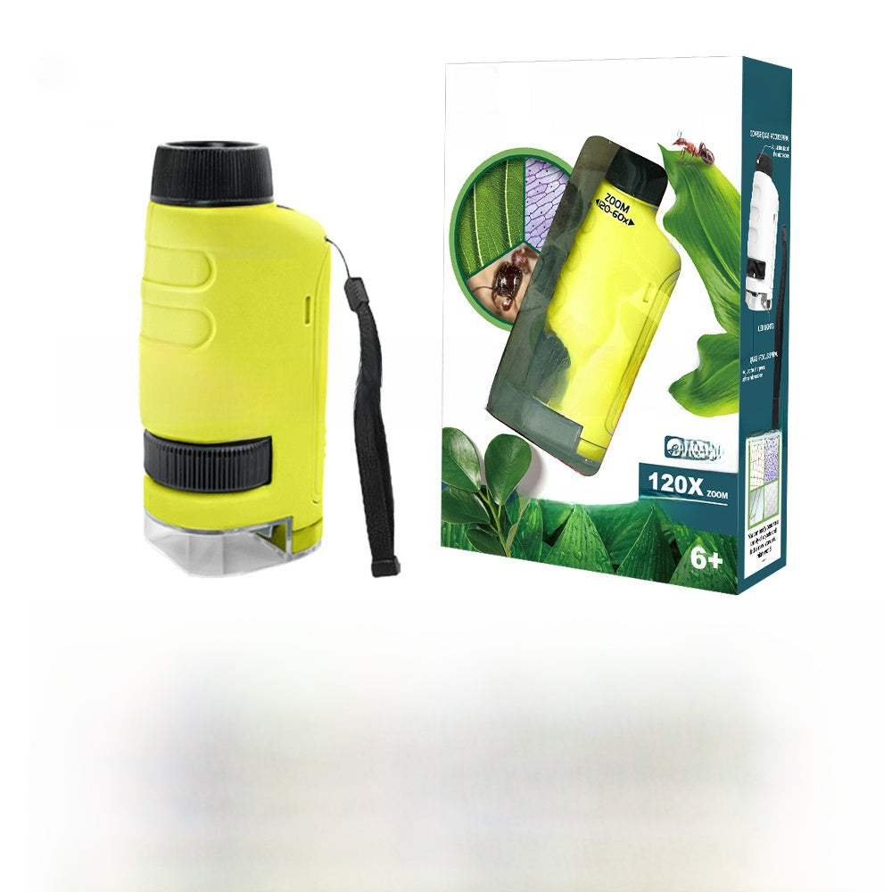 Portable Educational Microscope Kit for Science Exploration