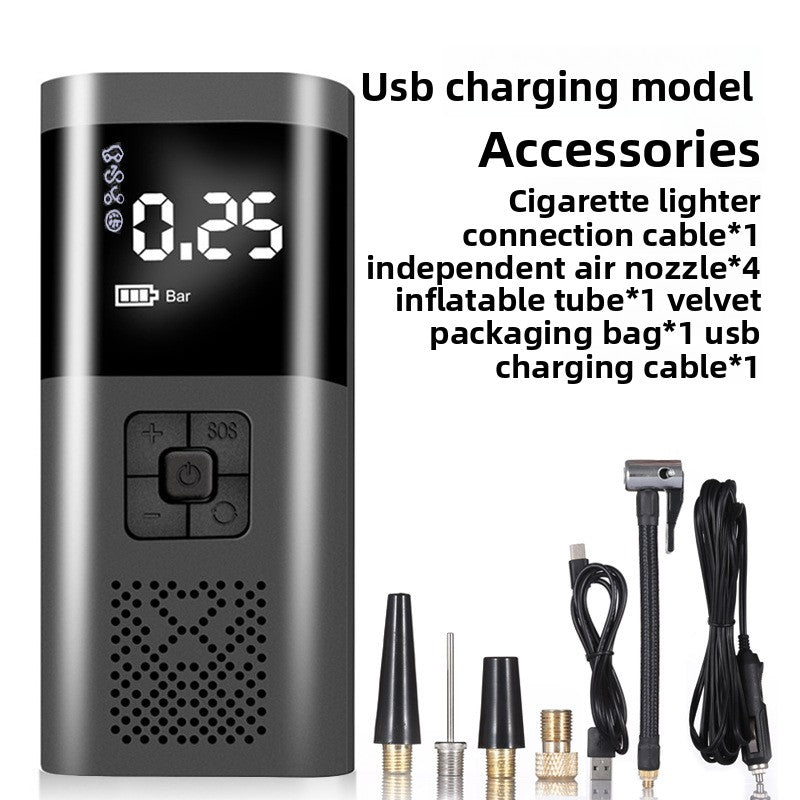 Portable Electric Air Pump for Car Tires