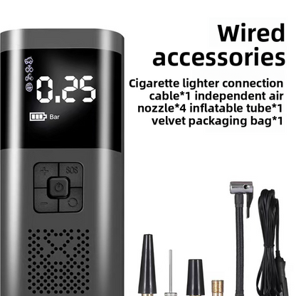 Portable Electric Air Pump for Car Tires