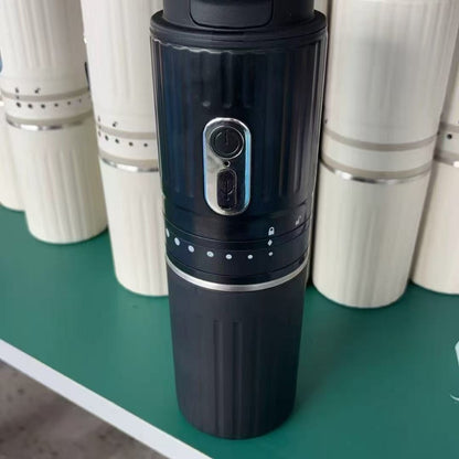 Portable Electric Coffee Grinder with Travel Cup