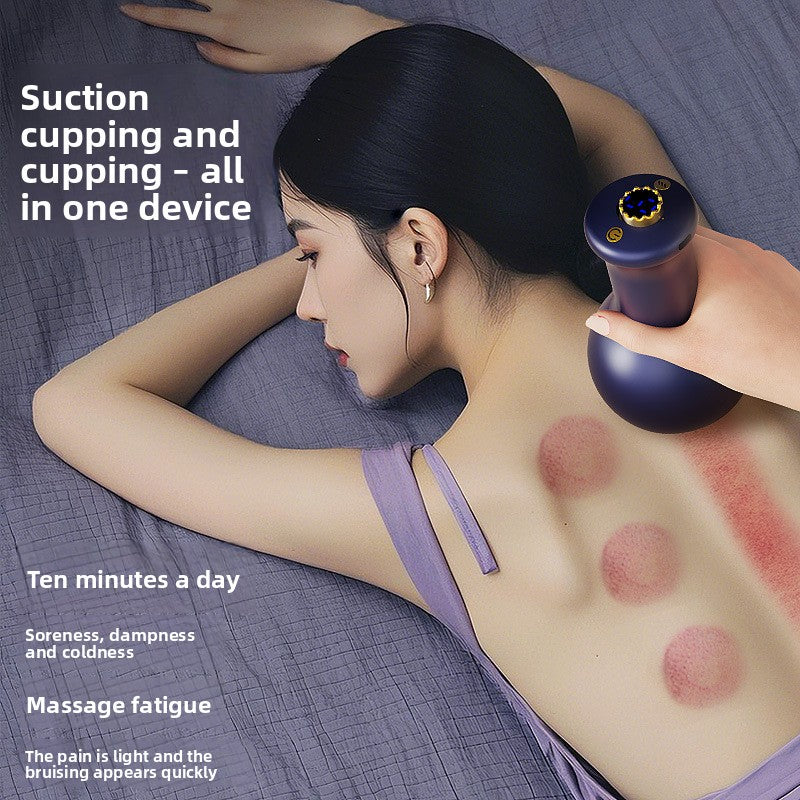Portable Electric Cupping and Scraping Massager