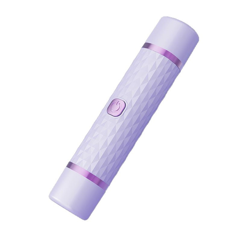 Portable electric double-head hair shaver
