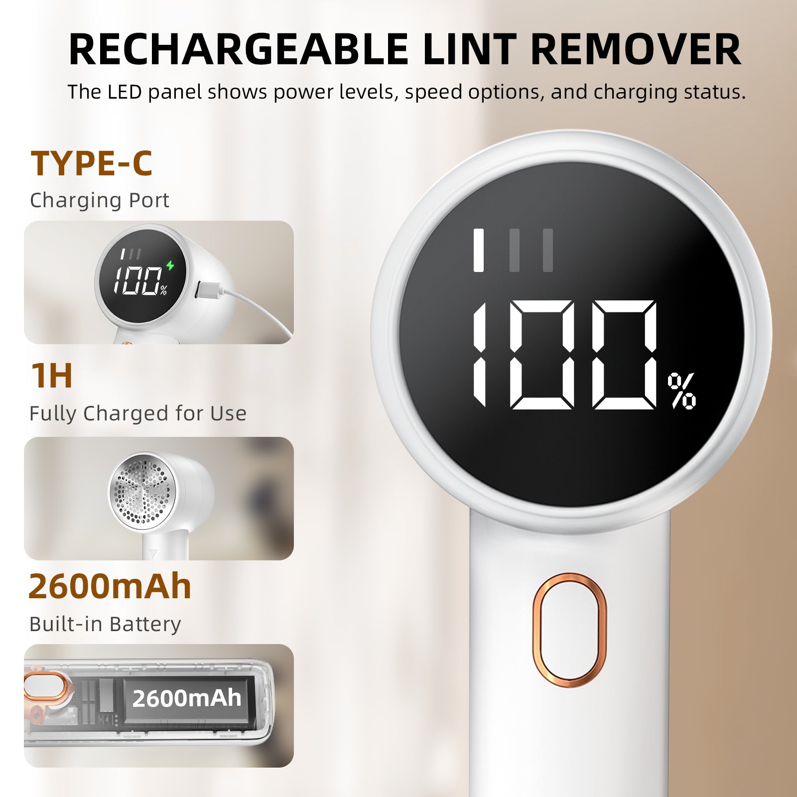 Portable Electric Fabric Shaver