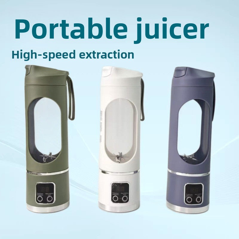 Portable Electric Fruit and Vegetable Juicer