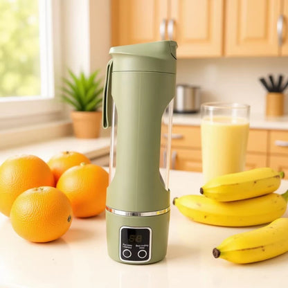 Portable Electric Fruit and Vegetable Juicer