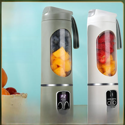 Portable Electric Fruit and Vegetable Juicer