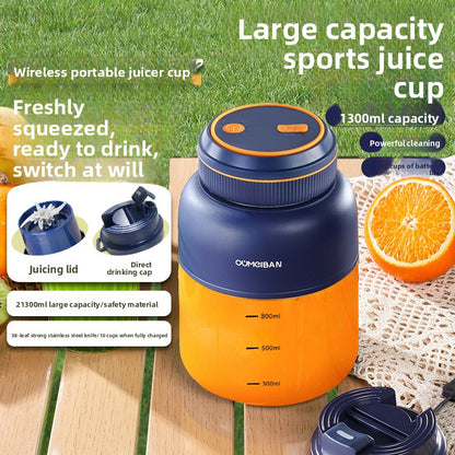 Portable Electric Fruit Vegetable Juicer