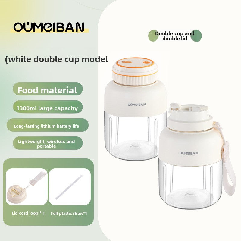 Portable Electric Fruit Vegetable Juicer