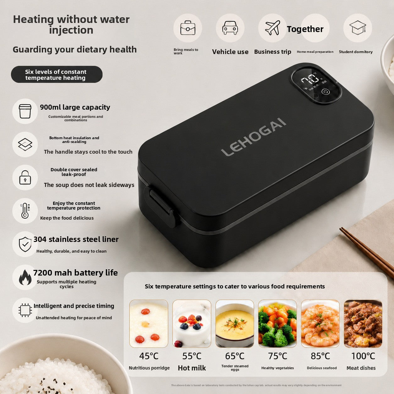 Portable Electric Heating Lunch Box