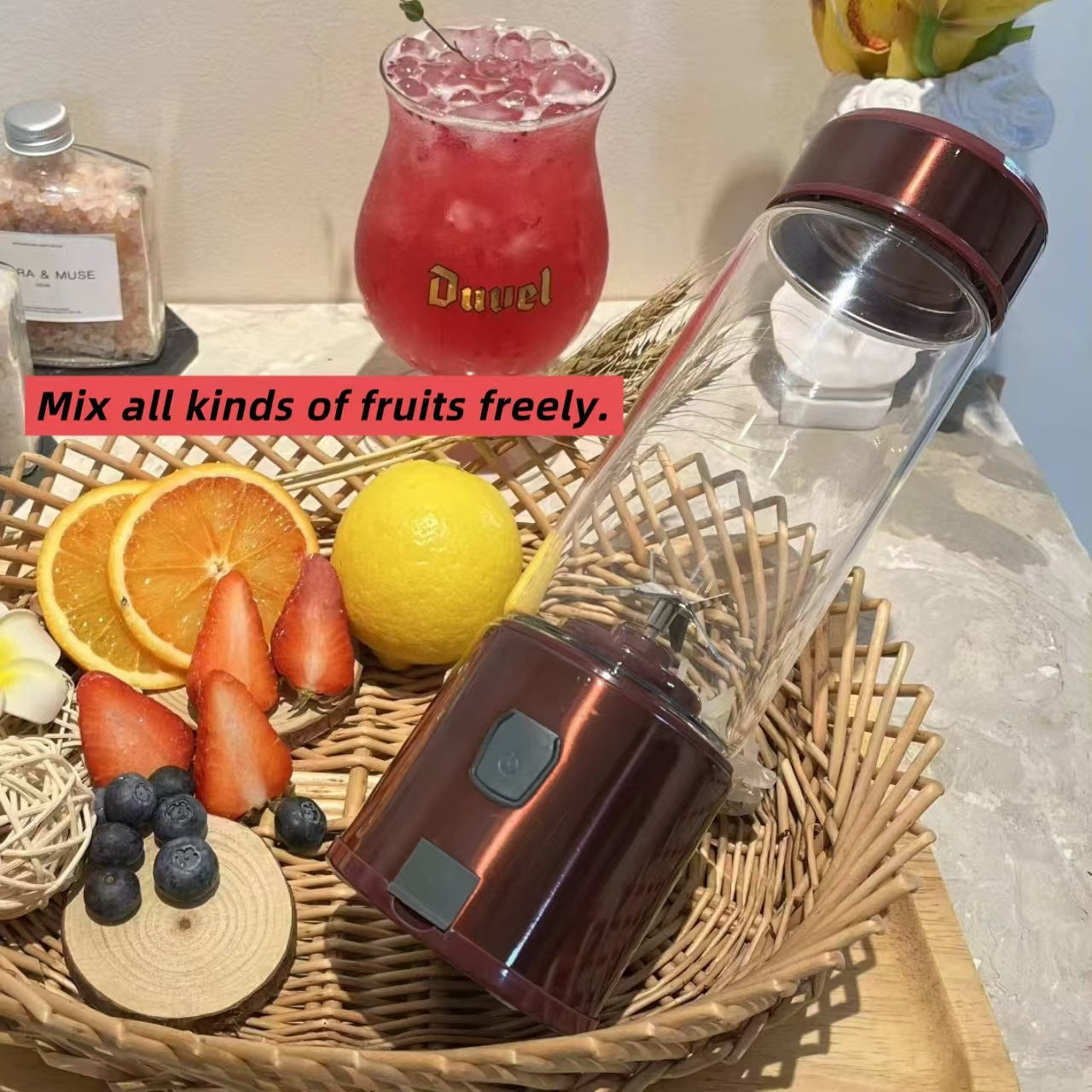 Portable Electric Juice Blender