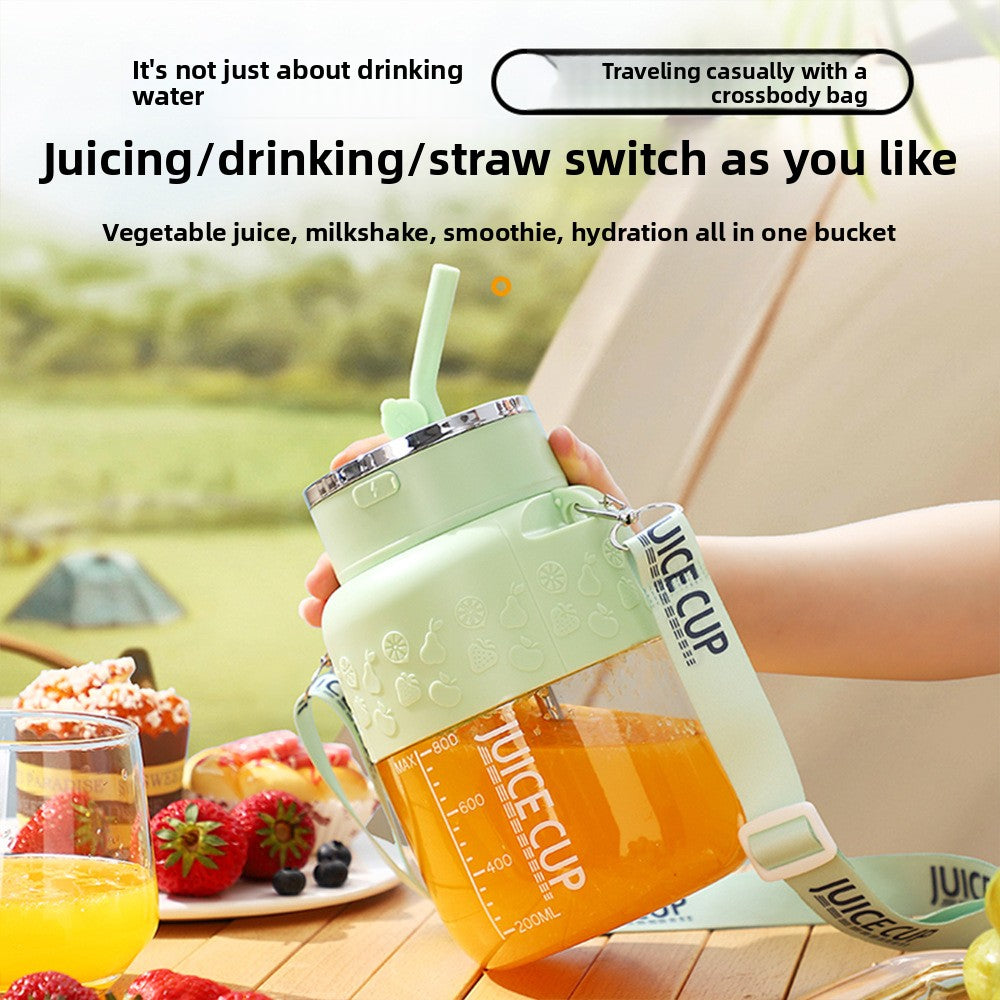 Portable Electric Juicer Cup with 800ml Capacity