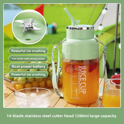 Portable Electric Juicer Cup with 800ml Capacity