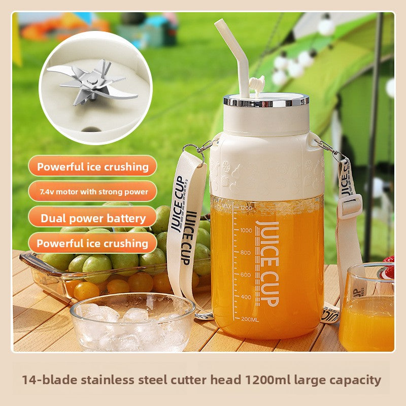 Portable Electric Juicer Cup with 800ml Capacity