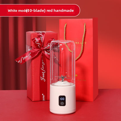Portable Electric Juicer Cup with Ice Crushing Function