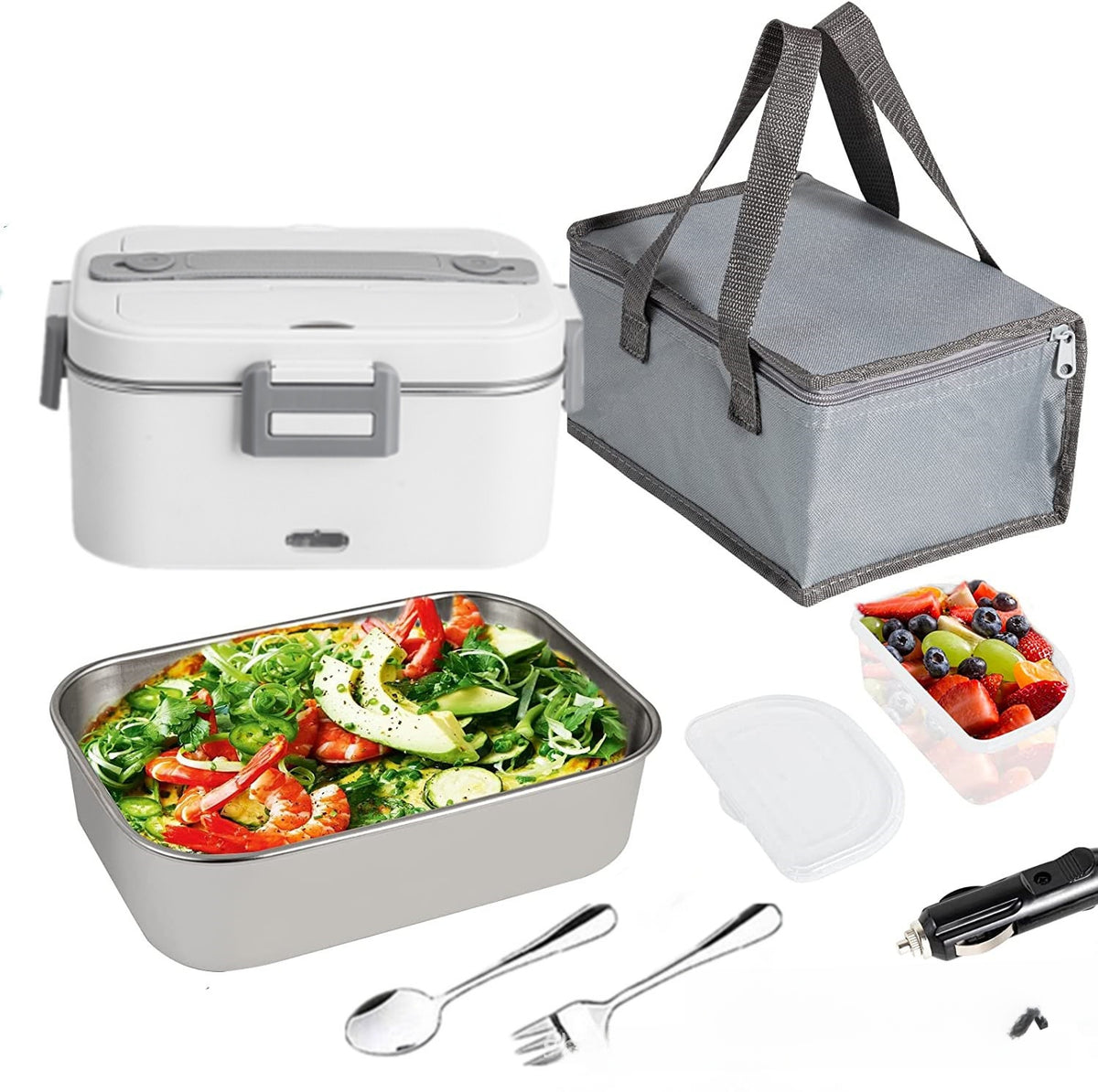 Portable electric lunch box